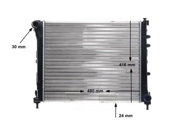 Radiateur moteur (Radiateur de refroidissement) MAHLE Aftermarket ref. CR 2000 000S