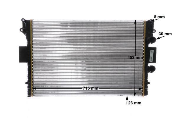 Radiateur moteur (Radiateur de refroidissement) MAHLE Aftermarket ref. CR 2006 000S
