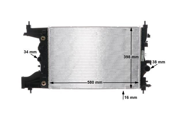 Radiateur moteur (Radiateur de refroidissement) MAHLE Aftermarket CR 2114 000S
