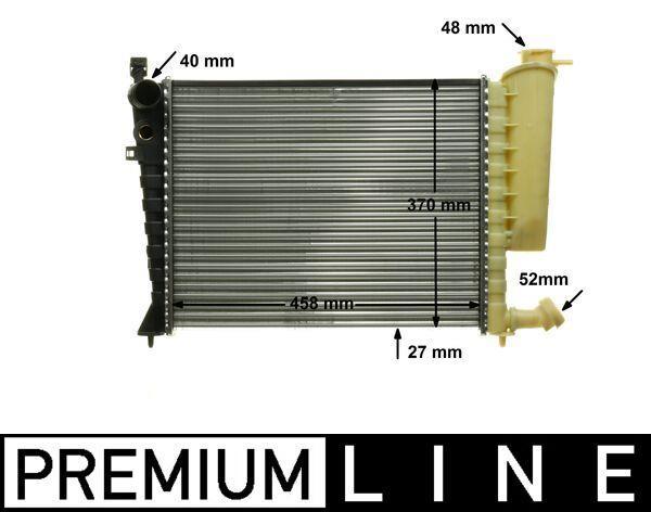 Radiateur moteur (Radiateur de refroidissement) MAHLE Aftermarket CR 2205 000P