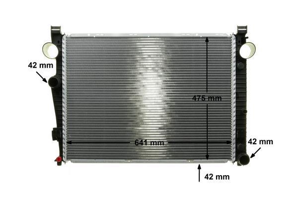 Radiateur moteur (Radiateur de refroidissement) MAHLE Aftermarket CR 226 000P