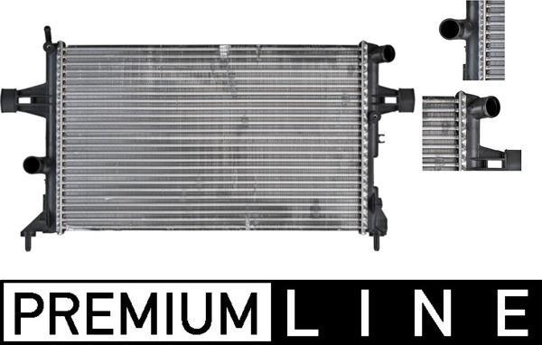 Radiateur moteur (Radiateur de refroidissement) MAHLE Aftermarket ref. CR 227 000P