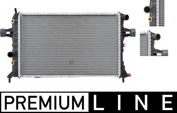 Radiateur moteur (Radiateur de refroidissement) MAHLE Aftermarket CR 229 000P