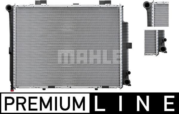 Radiateur moteur (Radiateur de refroidissement) MAHLE Aftermarket CR 245 000P