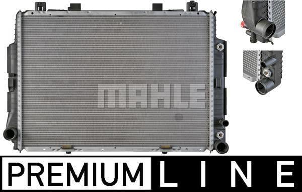 Radiateur moteur (Radiateur de refroidissement) MAHLE Aftermarket ref. CR 247 000P