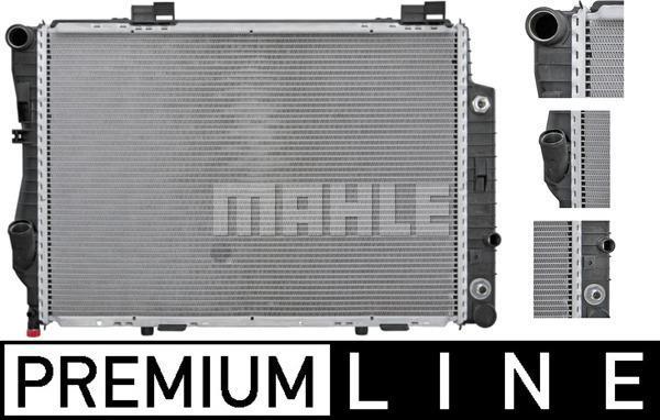Radiateur moteur (Radiateur de refroidissement) MAHLE Aftermarket CR 250 000P