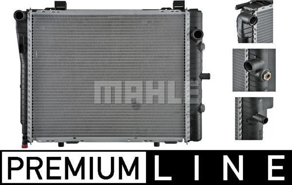 Radiateur moteur (Radiateur de refroidissement) MAHLE Aftermarket ref. CR 252 000P