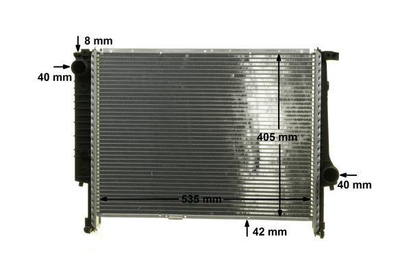 Radiateur moteur (Radiateur de refroidissement) MAHLE Aftermarket CR 277 000P