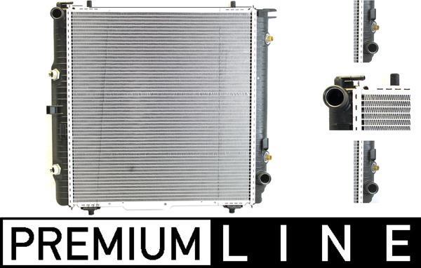 Radiateur moteur (Radiateur de refroidissement) MAHLE Aftermarket CR 285 000P
