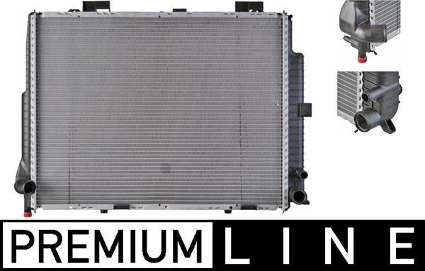 Radiateur moteur (Radiateur de refroidissement) MAHLE Aftermarket CR 289 000P
