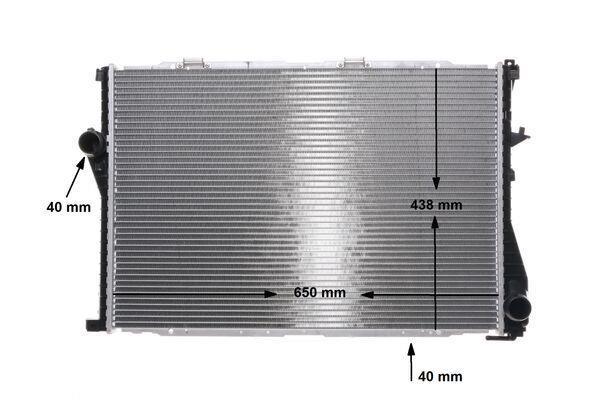 Radiateur moteur (Radiateur de refroidissement) MAHLE Aftermarket ref. CR 295 000S