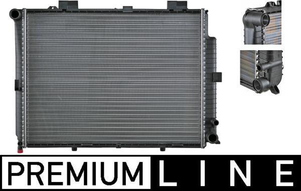 Radiateur moteur (Radiateur de refroidissement) MAHLE Aftermarket CR 303 000P