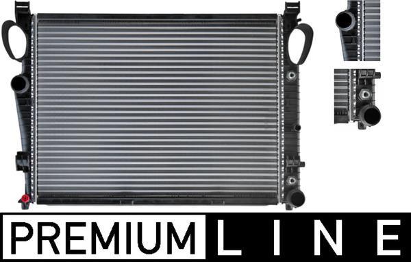 Radiateur moteur (Radiateur de refroidissement) MAHLE Aftermarket ref. CR 304 000P