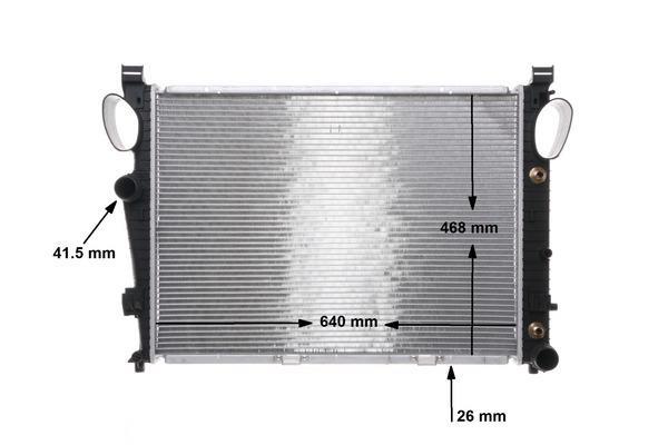 Radiateur moteur (Radiateur de refroidissement) MAHLE Aftermarket CR 304 000S