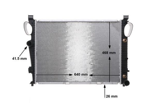 Radiateur moteur (Radiateur de refroidissement) MAHLE Aftermarket CR 304 000S