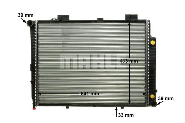 Radiateur moteur (Radiateur de refroidissement) MAHLE Aftermarket CR 315 000P