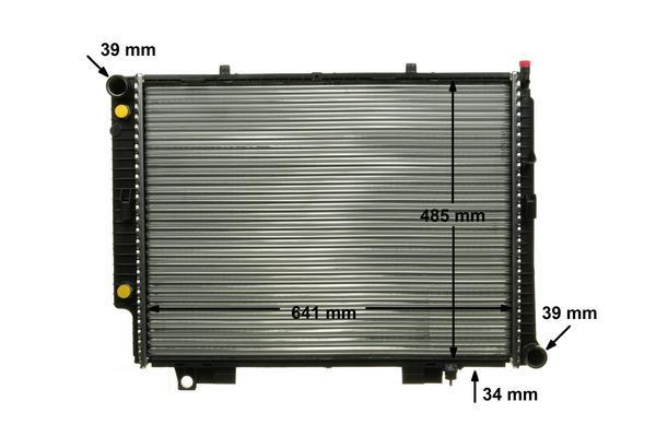 Radiateur moteur (Radiateur de refroidissement) MAHLE Aftermarket CR 316 000P