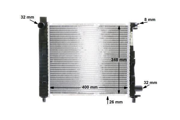 Radiateur moteur (Radiateur de refroidissement) MAHLE Aftermarket CR 325 000S
