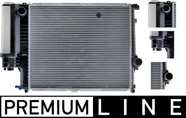 Radiateur moteur (Radiateur de refroidissement) MAHLE Aftermarket CR 327 000P