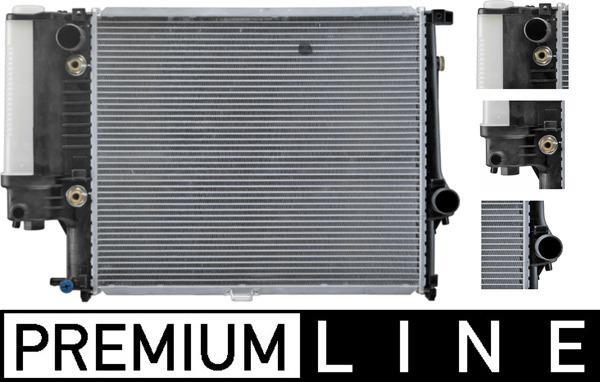 Radiateur moteur (Radiateur de refroidissement) MAHLE Aftermarket CR 329 000P