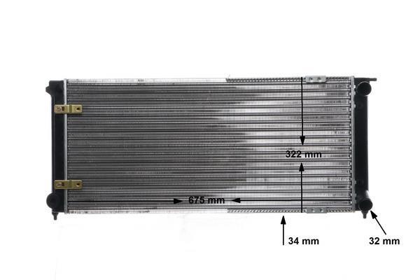 Radiateur moteur (Radiateur de refroidissement) MAHLE Aftermarket CR 341 000S