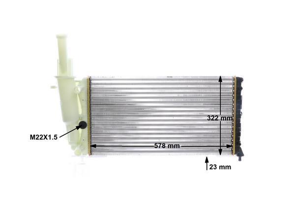 Radiateur moteur (Radiateur de refroidissement) MAHLE Aftermarket CR 354 000S