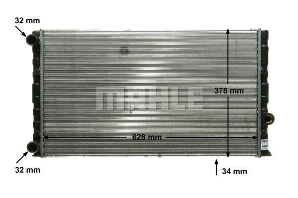 Radiateur moteur (Radiateur de refroidissement) MAHLE Aftermarket CR 373 000P