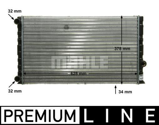 Radiateur moteur (Radiateur de refroidissement) MAHLE Aftermarket CR 373 000P