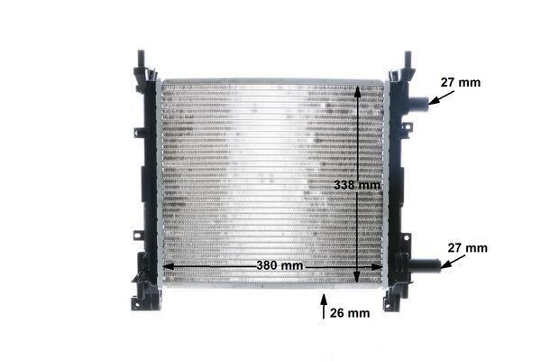 Radiateur moteur (Radiateur de refroidissement) MAHLE Aftermarket CR 382 000S