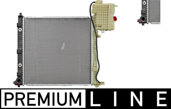 Radiateur moteur (Radiateur de refroidissement) MAHLE Aftermarket CR 385 000P