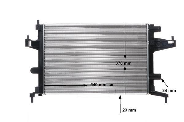 Radiateur moteur (Radiateur de refroidissement) MAHLE Aftermarket CR 388 000S