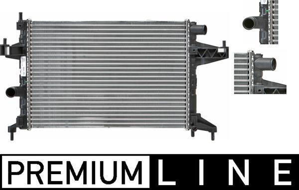Radiateur moteur (Radiateur de refroidissement) MAHLE Aftermarket CR 389 000P