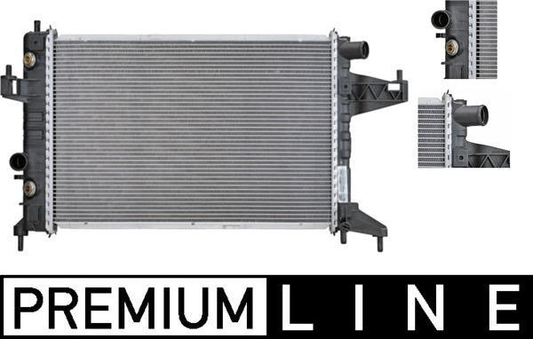 Radiateur moteur (Radiateur de refroidissement) MAHLE Aftermarket CR 390 000P