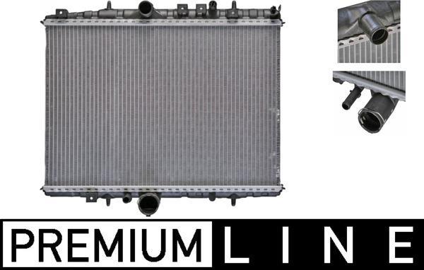 Radiateur moteur (Radiateur de refroidissement) MAHLE Aftermarket CR 393 000P