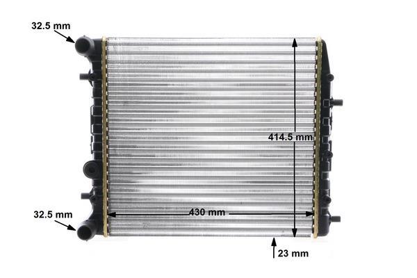 Radiateur moteur (Radiateur de refroidissement) MAHLE Aftermarket CR 454 000S