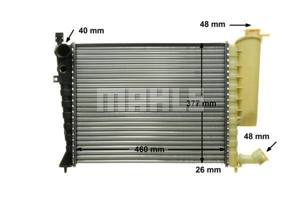 Radiateur moteur (Radiateur de refroidissement) MAHLE Aftermarket CR 478 000P
