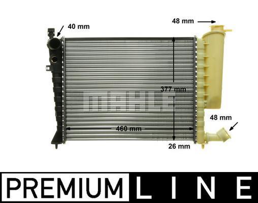 Radiateur moteur (Radiateur de refroidissement) MAHLE Aftermarket CR 478 000P
