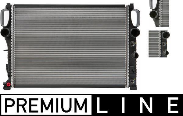 Radiateur moteur (Radiateur de refroidissement) MAHLE Aftermarket CR 512 000P