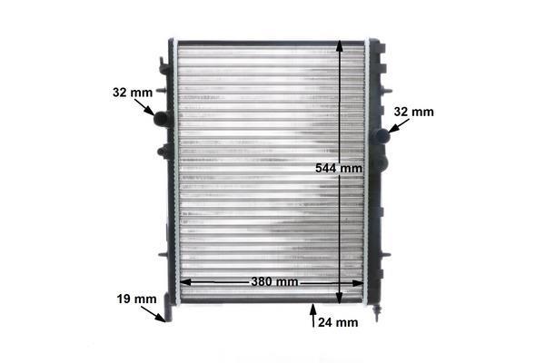 Radiateur moteur (Radiateur de refroidissement) MAHLE Aftermarket CR 515 000S