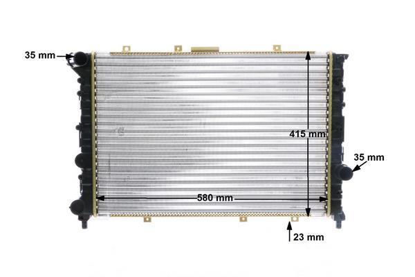 Radiateur moteur (Radiateur de refroidissement) MAHLE Aftermarket CR 520 000S
