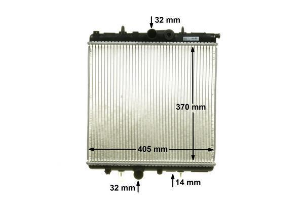 Radiateur moteur (Radiateur de refroidissement) MAHLE Aftermarket CR 527 000S