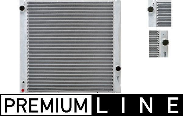 Radiateur moteur (Radiateur de refroidissement) MAHLE Aftermarket CR 530 000P