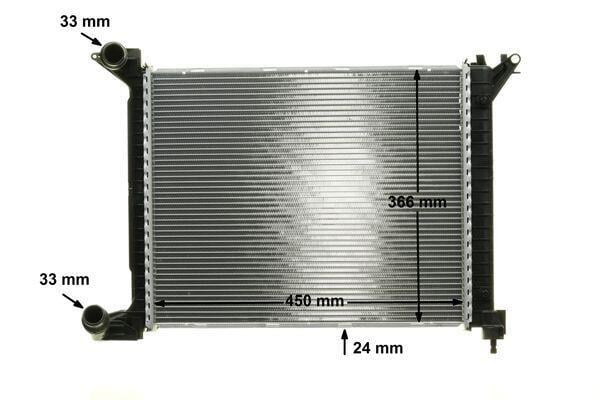 Radiateur moteur (Radiateur de refroidissement) MAHLE Aftermarket CR 532 000P