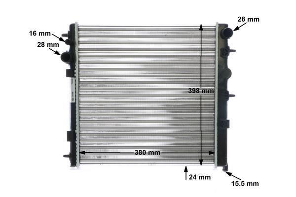 Radiateur moteur (Radiateur de refroidissement) MAHLE Aftermarket ref. CR 555 000S