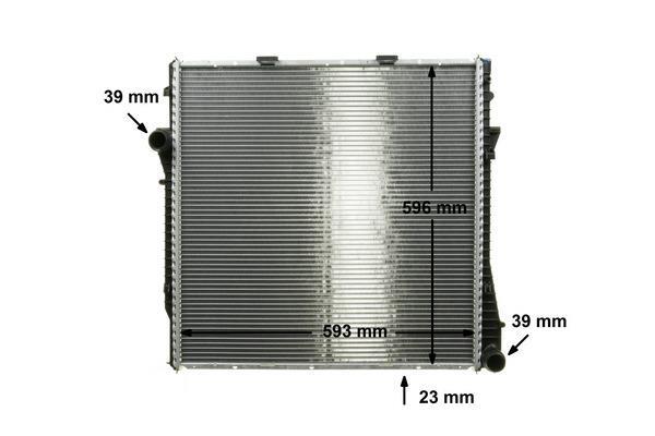 Radiateur moteur (Radiateur de refroidissement) MAHLE Aftermarket CR 567 000P