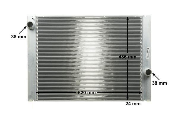 Radiateur moteur (Radiateur de refroidissement) MAHLE Aftermarket ref. CR 581 000P