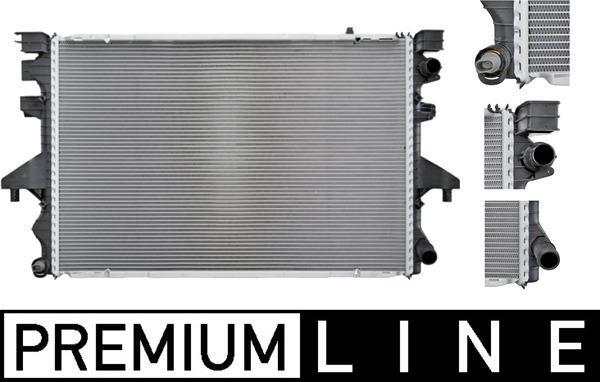 Radiateur moteur (Radiateur de refroidissement) MAHLE Aftermarket ref. CR 583 000P