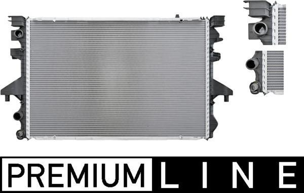 Radiateur moteur (Radiateur de refroidissement) MAHLE Aftermarket CR 584 000P