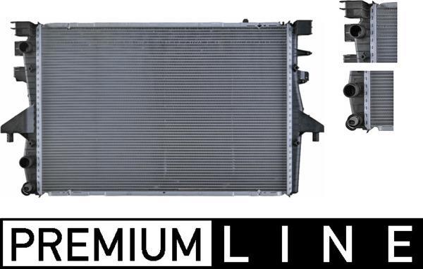 Radiateur moteur (Radiateur de refroidissement) MAHLE Aftermarket ref. CR 585 000P