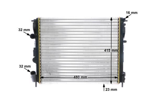 Radiateur moteur (Radiateur de refroidissement) MAHLE Aftermarket CR 605 000S